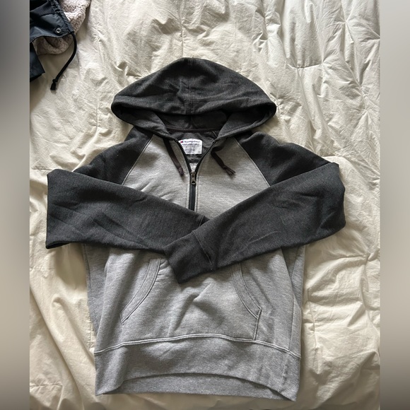 Champion Quarter Zip Hoodie - Picture 1 of 4
